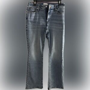 Tommy Hilfiger Women's Straight Leg Jeans in Dark Gray